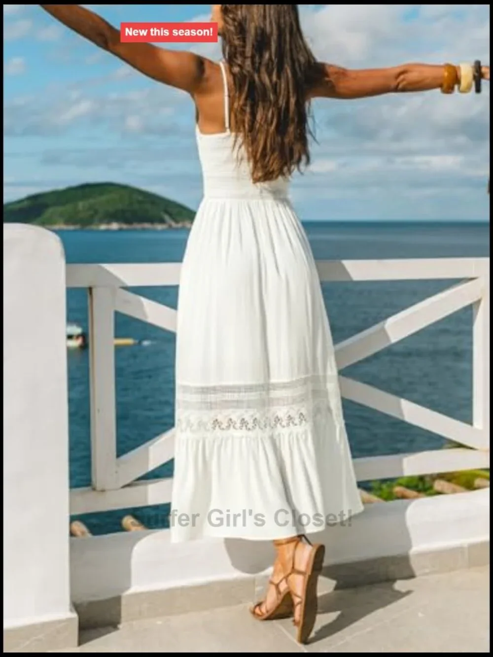 N/A flowy maxi